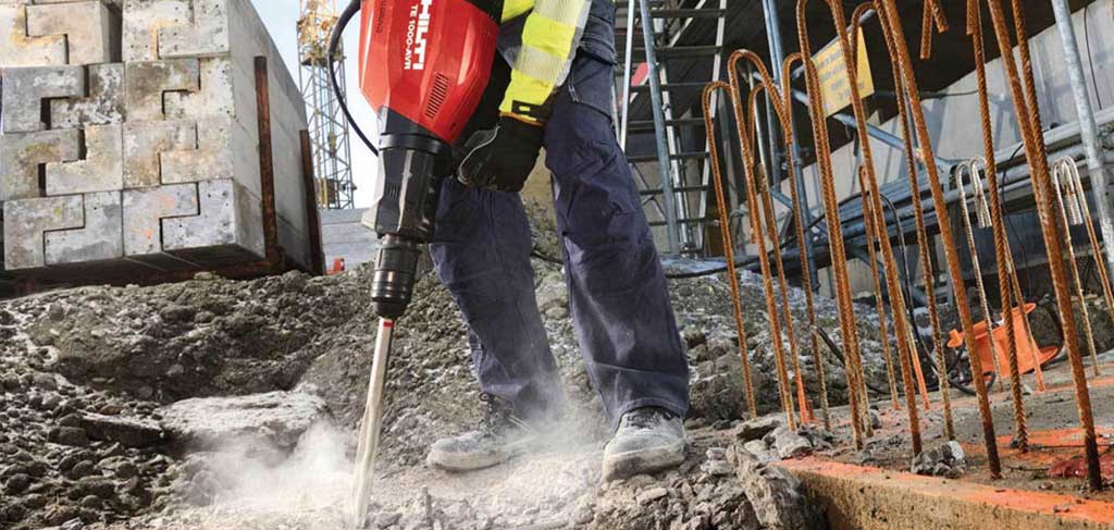 kompresörle beton kırma hizmeti