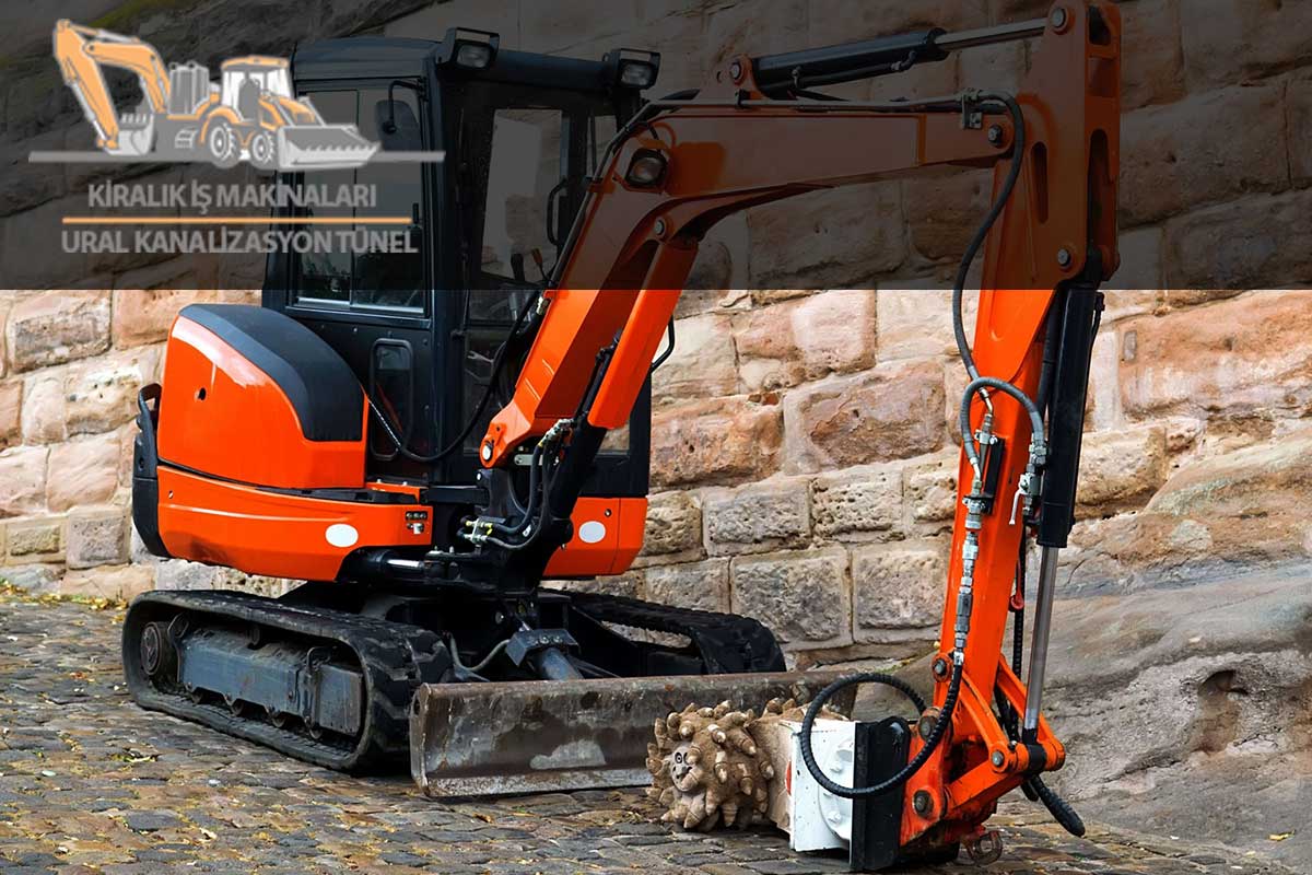 sarıyer mini ekskavatör kiralama hizmeti
